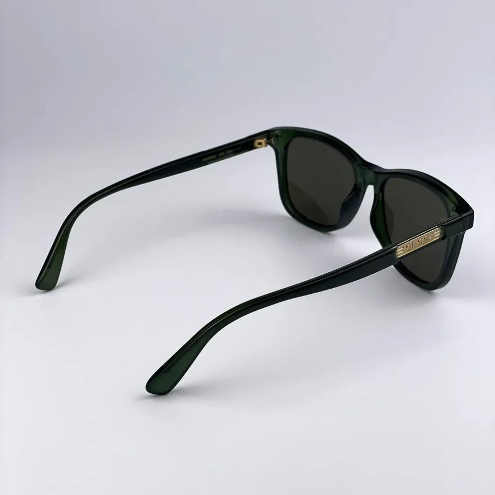 Gucci GG0936S 003 Sunglasses Green Brown Square Men